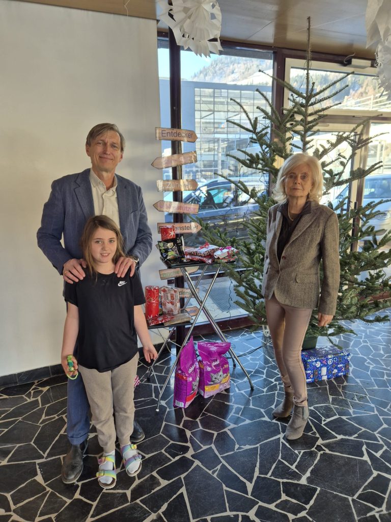 Danke an Schüler der VS Lienz Süd